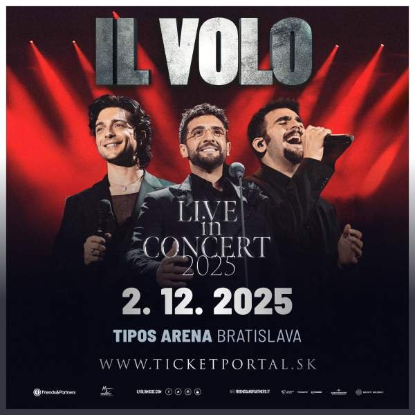 Talianske hlasy, ktoré dobyli svet – IL VOLO vystúpia v Bratislave s veľkolepým orchestrom a sprievodom Bohemian Symphony Orchestra Prague